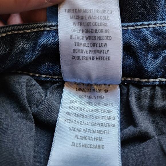 Shyanne Jeans Womens Size 31 Reg Blue Denim Bootcut Embroidered Embellished - Picture 11 of 11